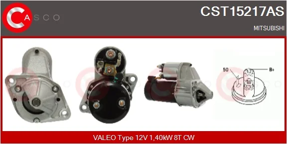 Startér CASCO CST15217AS – OE MD308088
