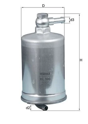 Palivový filtr KNECHT KL599