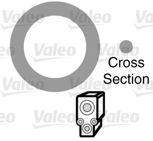 Těsnění VALEO 509136 Těsnění VALEO 509136