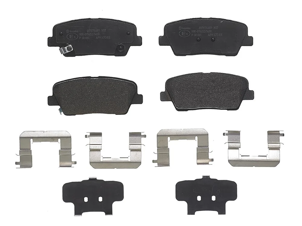 Sada brzdových destiček, kotoučová brzda BREMBO P30081