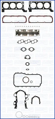 Kompletní sada těsnění, motor AJUSA 50233300