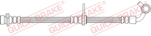 Brzdová hadice QUICK BRAKE 50.739