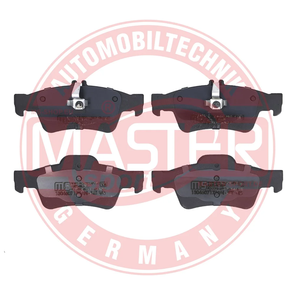 Brzdové platničky-sada PREMIUM MASTER-SPORT GERMANY 13046071712N-SET-MS Brzdové platničky-sada PREMIUM MASTER-SPORT GERMANY 13046071712N-SET-MS