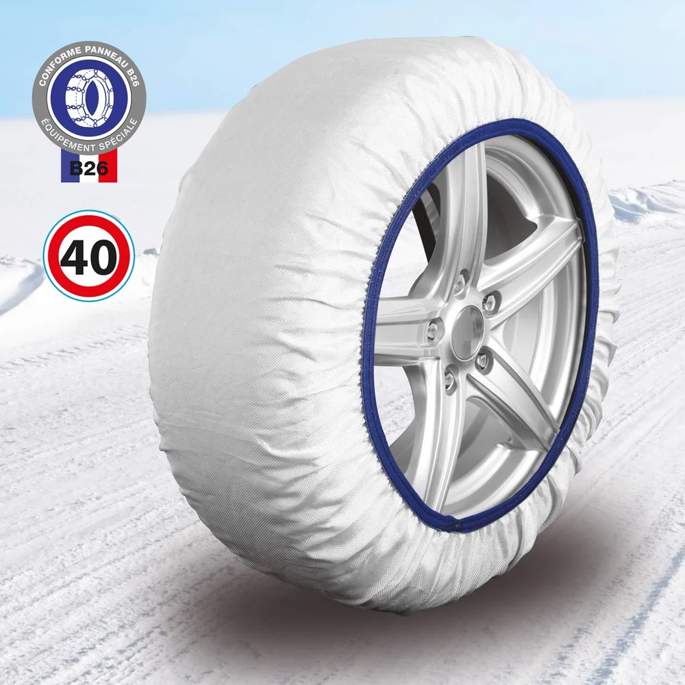 Textilní sněhové řetězy Isse Easysock L 2 ks EASYL/IS00575 - Obrázek 4