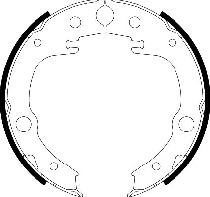 Brzdové čelisti Starline BC09340 Brzdové čelisti Starline BC09340