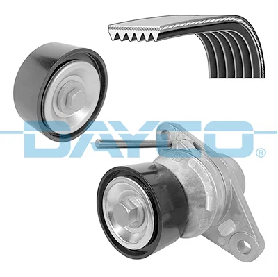 Sada zebrovanych klinovych remenu DAYCO KPV207 – OE 117206746R Sada zebrovanych klinovych remenu DAYCO KPV207 – OE 117206746R