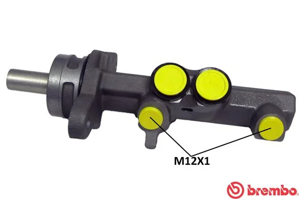 Hlavní brzdový válec BREMBO M85064 – OE 1K1614019F