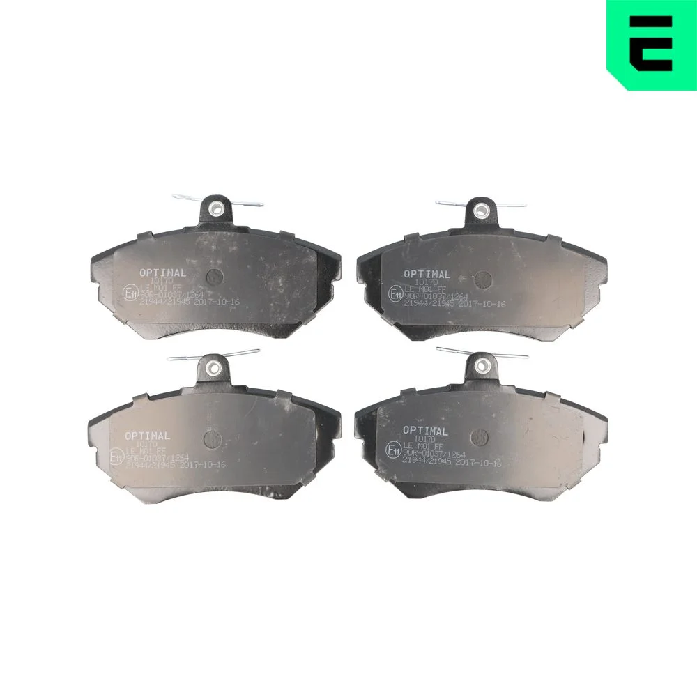 Sada brzdových destiček, kotoučová brzda OPTIMAL BP-10170