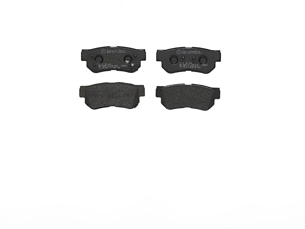 Sada brzdových destiček, kotoučová brzda BREMBO P30014