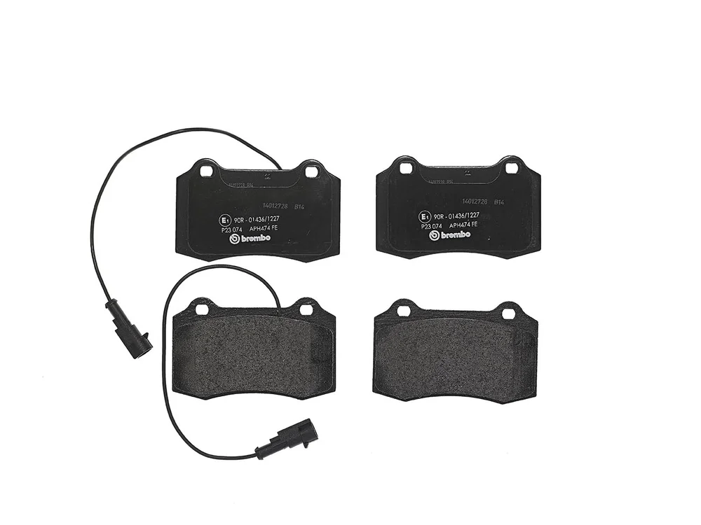 Sada brzdových destiček, kotoučová brzda BREMBO P23074