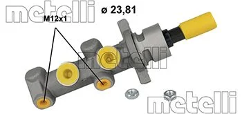 Hlavní brzdový válec METELLI 05-0426 – OE 4601.L3