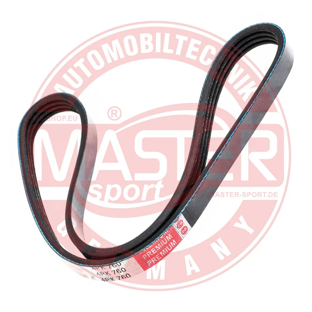 Drážkový remeň MASTER-SPORT GERMANY 4PK760-PCS-MS
