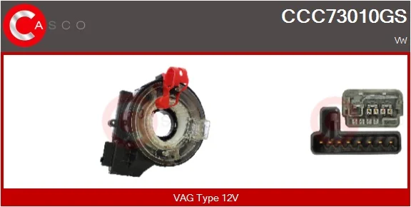 Vinutá pružina, airbag CASCO CCC73010GS – OE 3C0959653 Vinutá pružina, airbag CASCO CCC73010GS – OE 3C0959653