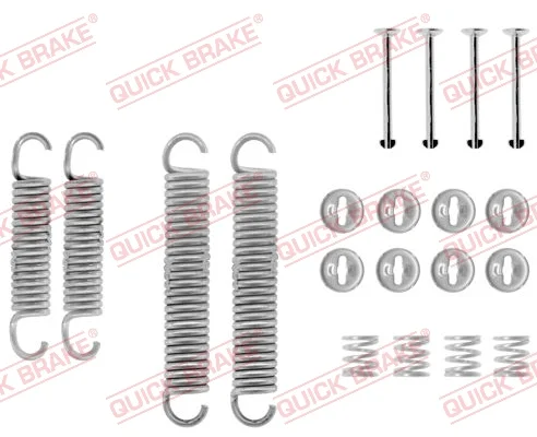 Sada příslušenství, brzdové čelisti QUICK BRAKE 105-0601