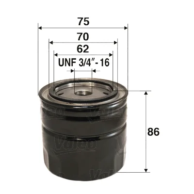Olejový filtr VALEO 586023