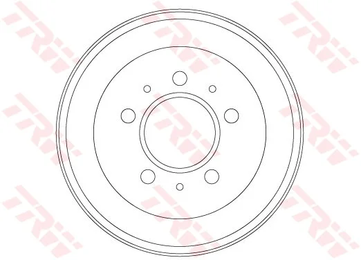 Brzdový buben TRW DB4453 – OE 4839109000