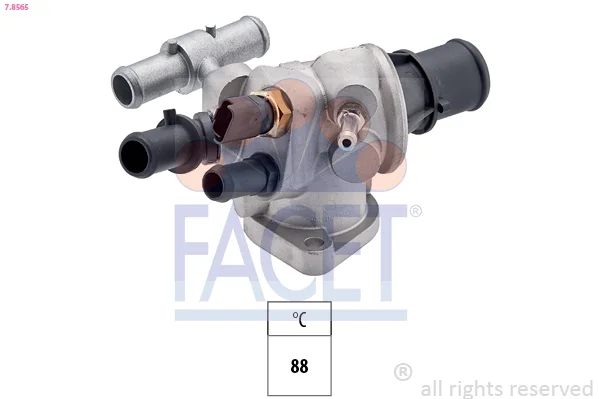 Termostat, chladivo FACET 7.8565