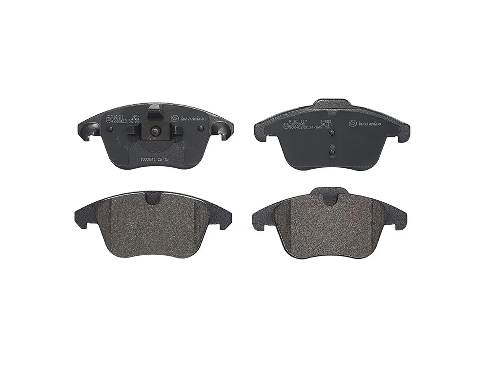 Sada brzdových destiček, kotoučová brzda BREMBO P61117
