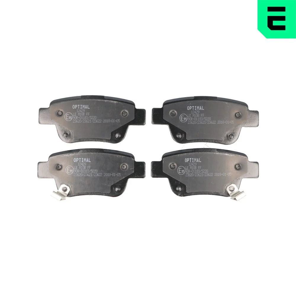 Sada brzdových destiček, kotoučová brzda OPTIMAL BP-12429
