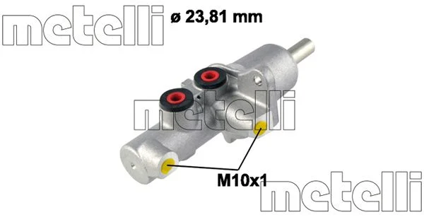 Hlavní brzdový válec METELLI 05-0603 – OE 2D0611019E