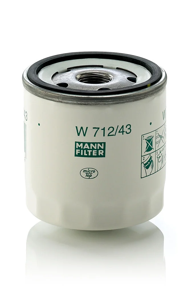 Olejový filtr MANN-FILTER W712/43