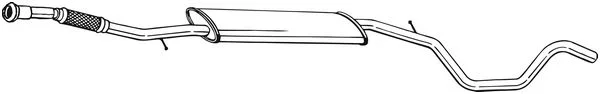 Stredni tlumic vyfuku BOSAL 294-003 – OE 1717JY