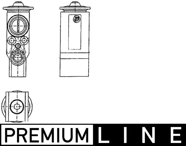 Expanzní ventil, klimatizace MAHLE AVE90000P Expanzní ventil, klimatizace MAHLE AVE90000P