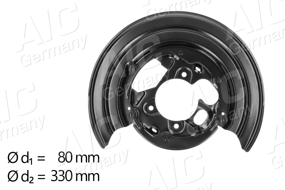 Ochranný plech proti rozstřikování, brzdový kotouč AIC 57837