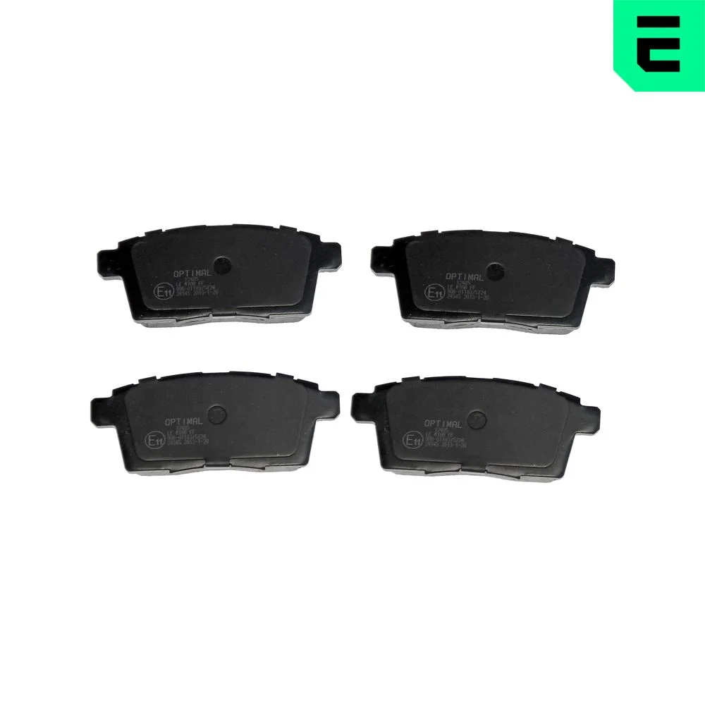 Sada brzdových destiček, kotoučová brzda OPTIMAL BP-12485