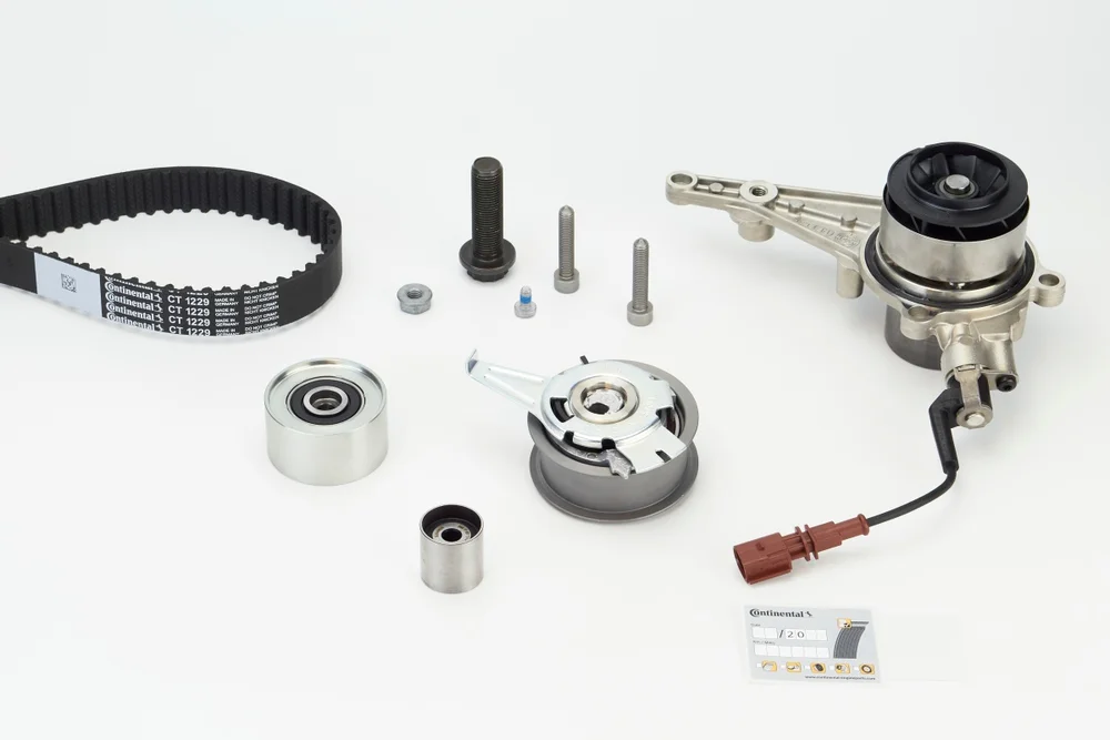 Vodní pumpa + sada ozubeného řemene CONTINENTAL CTAM CT1229WP1 Vodní pumpa + sada ozubeného řemene CONTINENTAL CTAM CT1229WP1