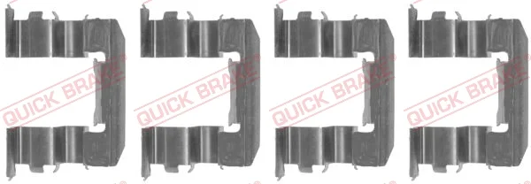 Sada prislusenstvi, oblozeni kotoucove brzdy QUICK BRAKE 109-1184