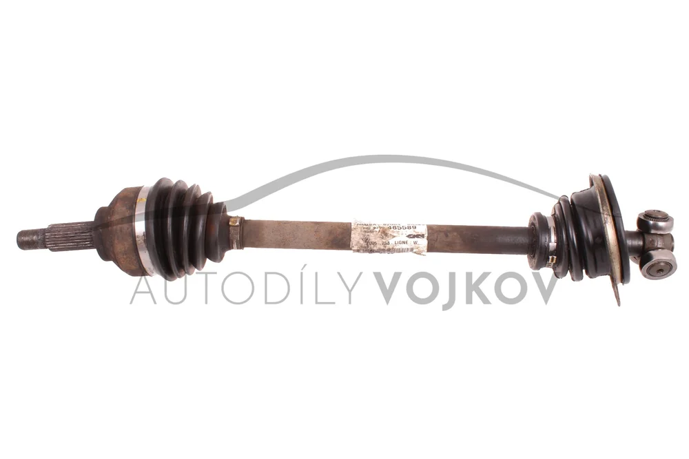 Levá přední poloosa 27 drážek u kola v:35568