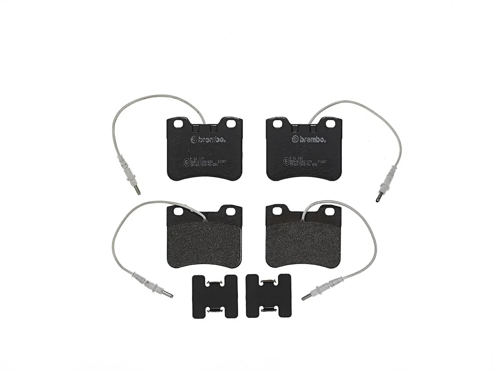 Sada brzdových destiček, kotoučová brzda BREMBO P61047