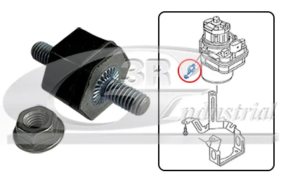 Držák, plast vzduchového filtru 3RG 83759 – OE 6Q0423809D